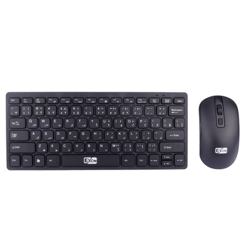 کیبورد و موس بی سیم اکسون K120