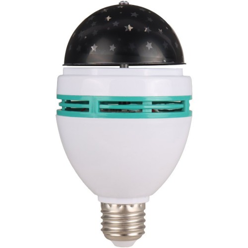 لامپ رقص نور گردان LED 3W E27